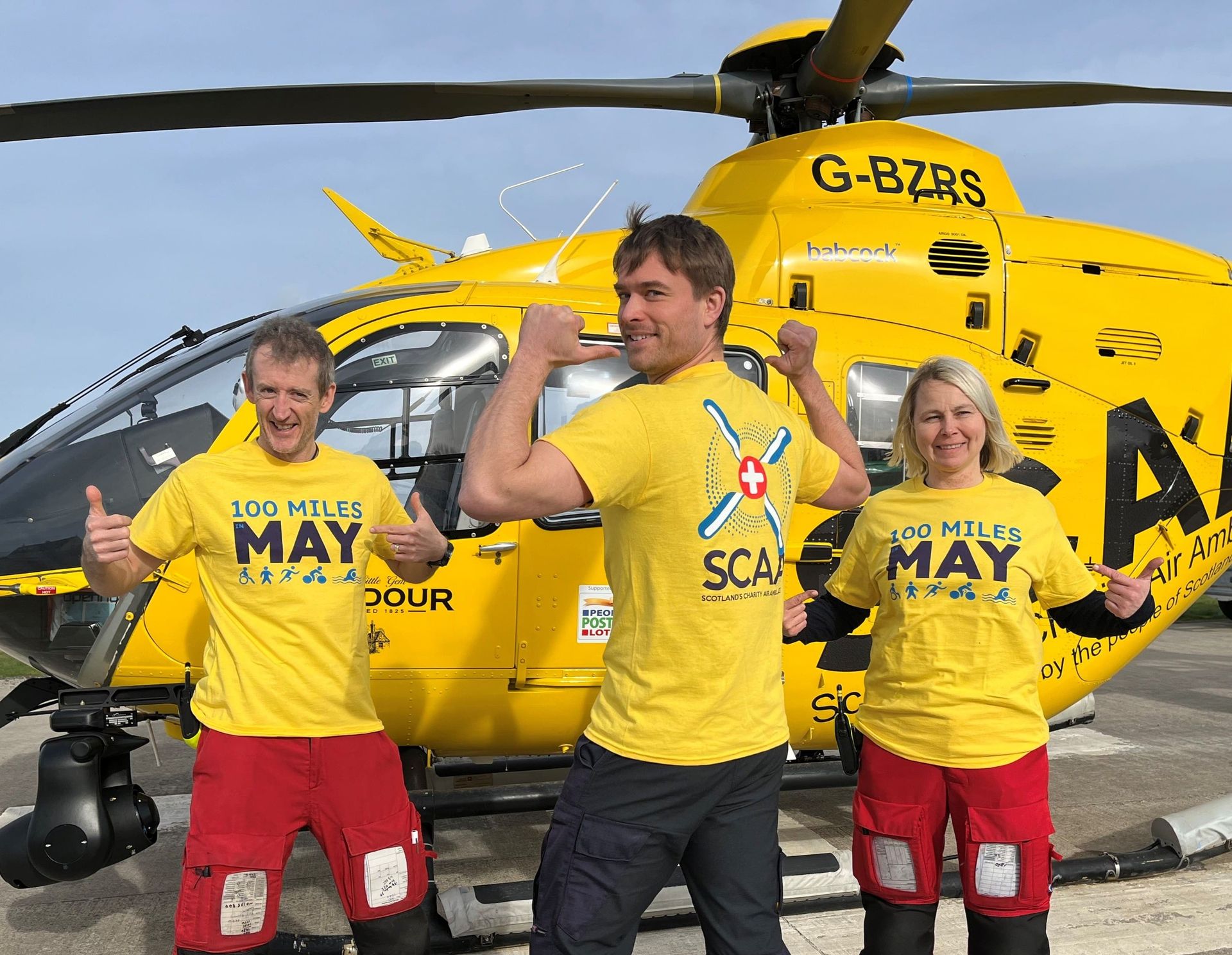 100 Miles in May | Scotland's Charity Air Ambulance
