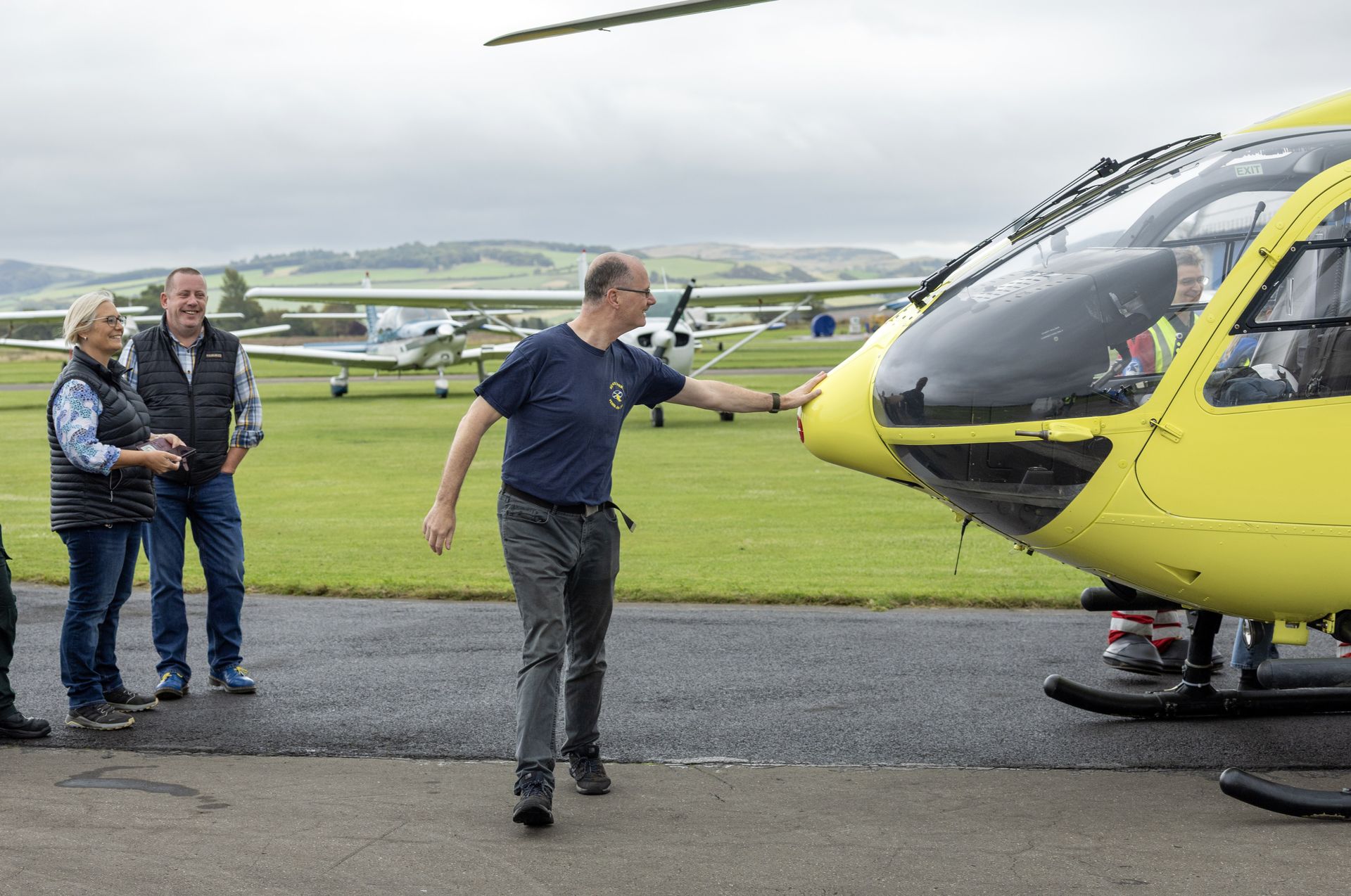 Scotland’s Charity Air Ambulance bids farewell to longest serving ...