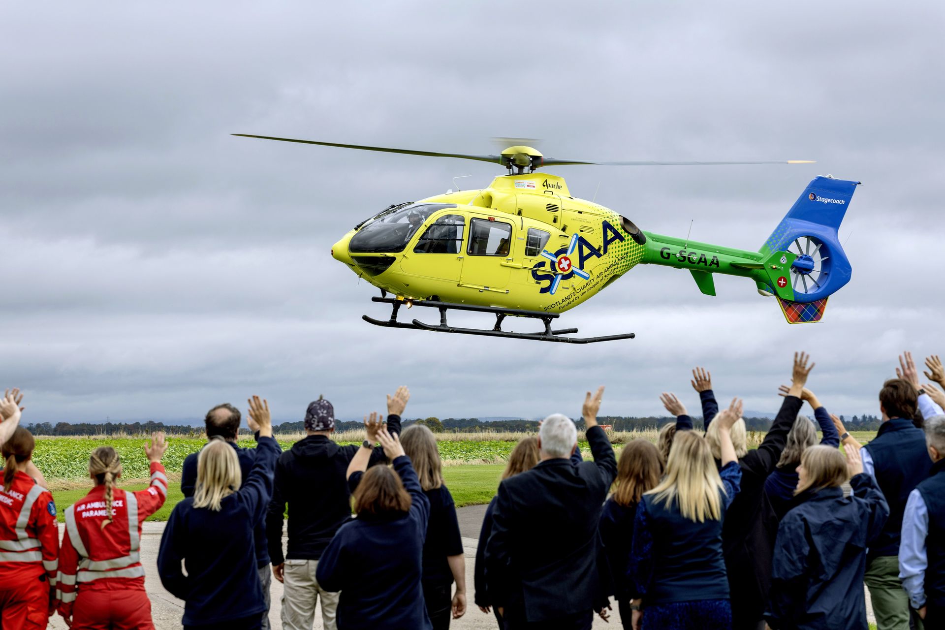 Scotland’s Charity Air Ambulance bids farewell to longest serving ...