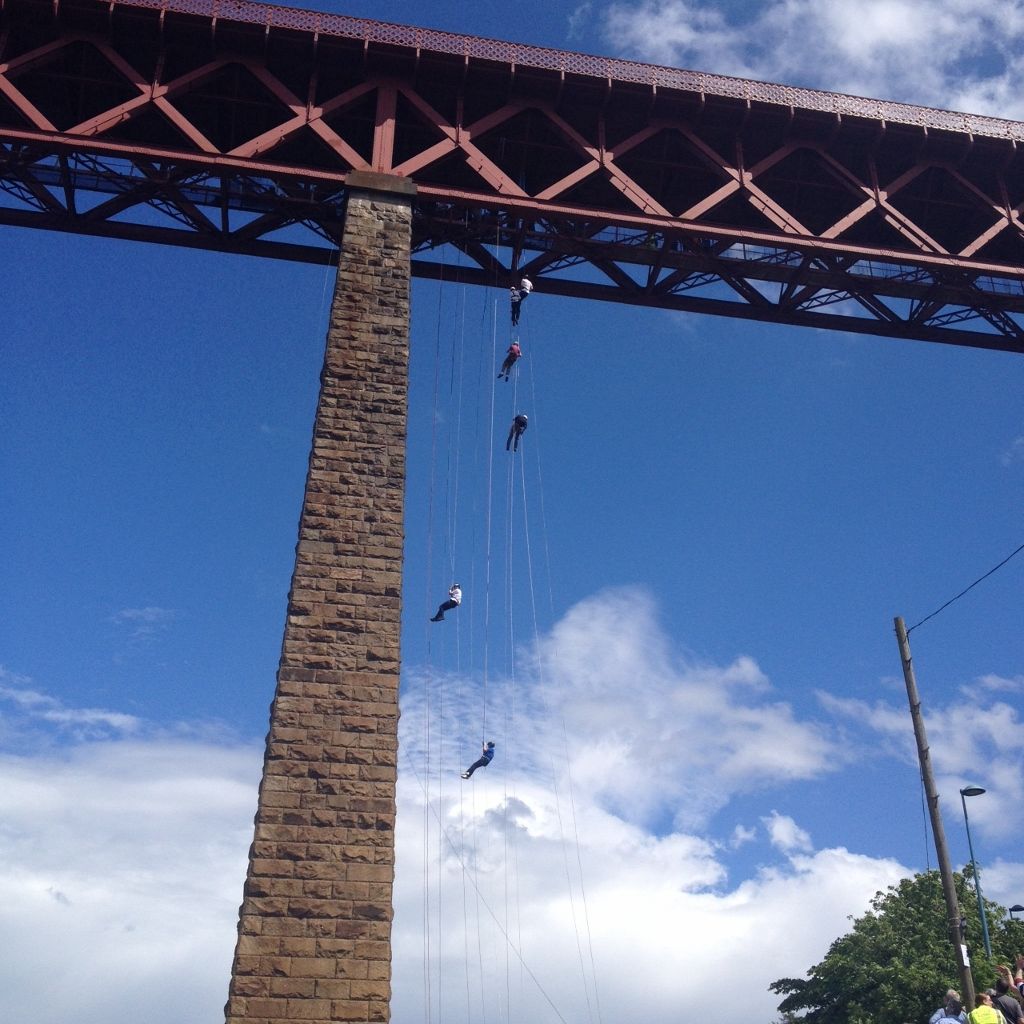 Forth Bridge Abseil | Scotland's Charity Air Ambulance