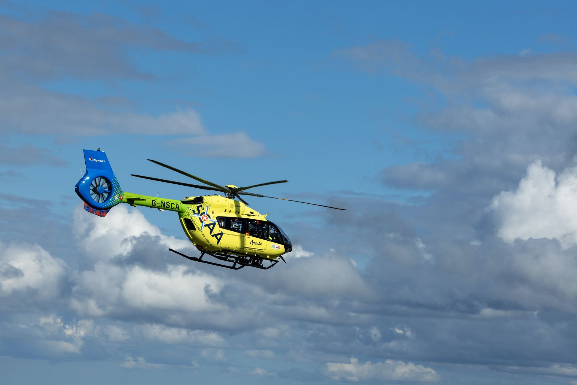 Pamela's Story | Scotland's Charity Air Ambulance